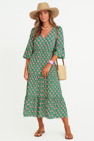 Elle | Maxi dress in boho style