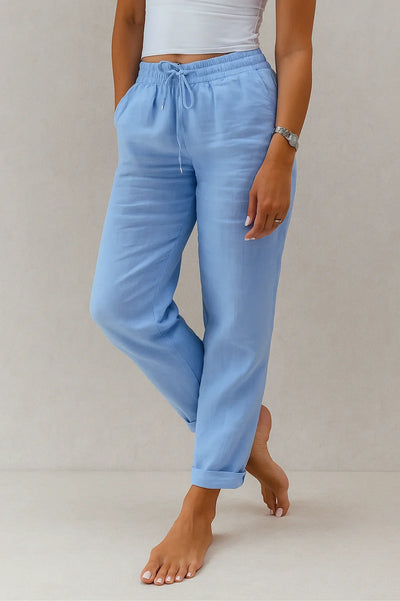 Elle | Comfortable linen trousers