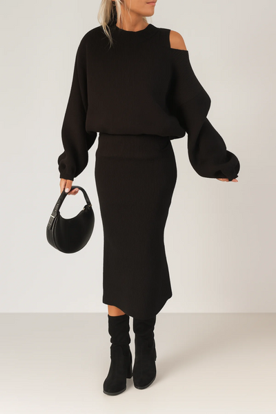 Elle | Elegant dress 2-piece set