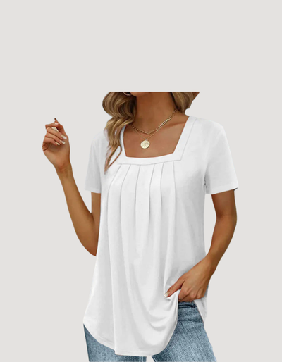 Elle | Pleated blouse