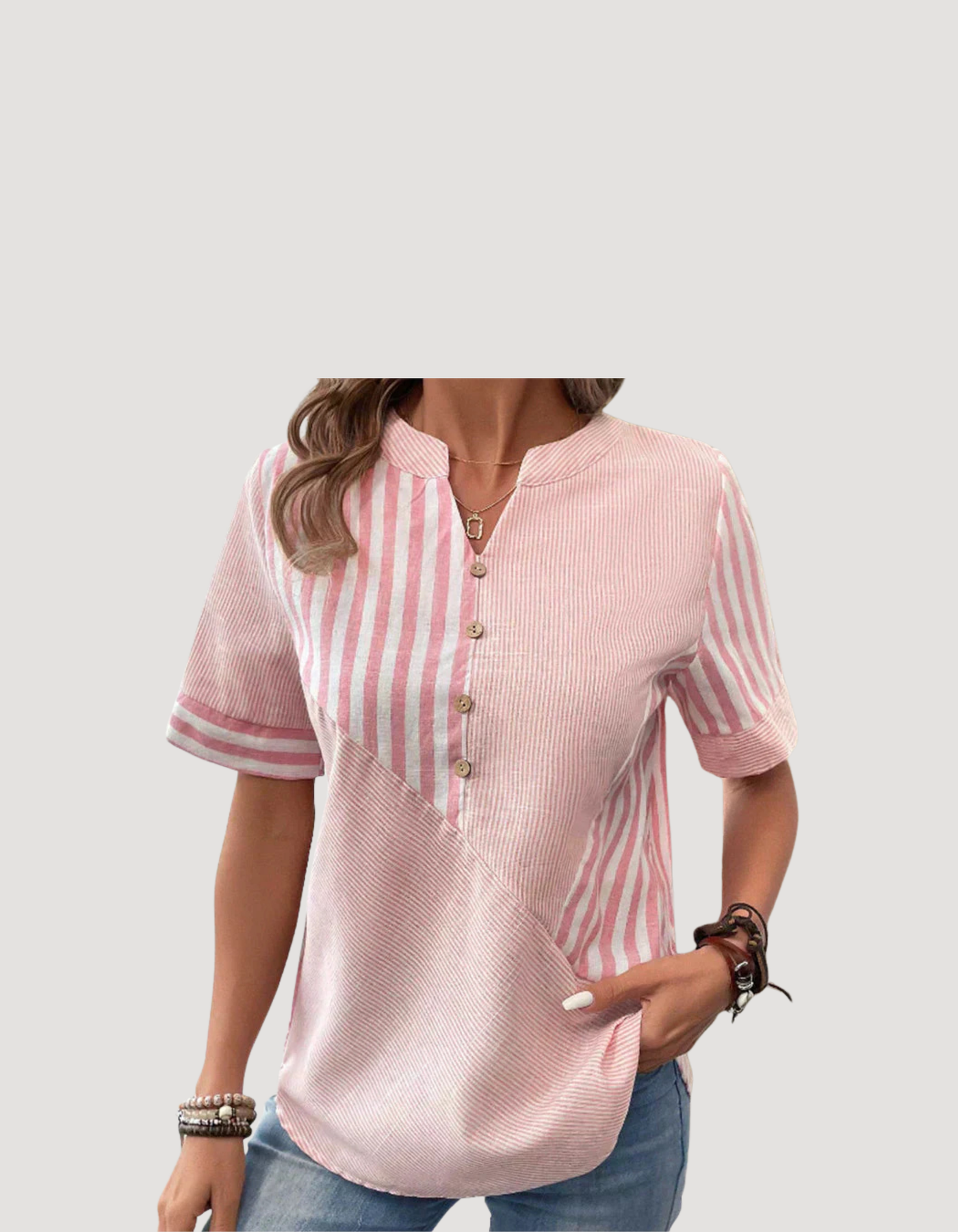 Elle | Elegant striped blouse