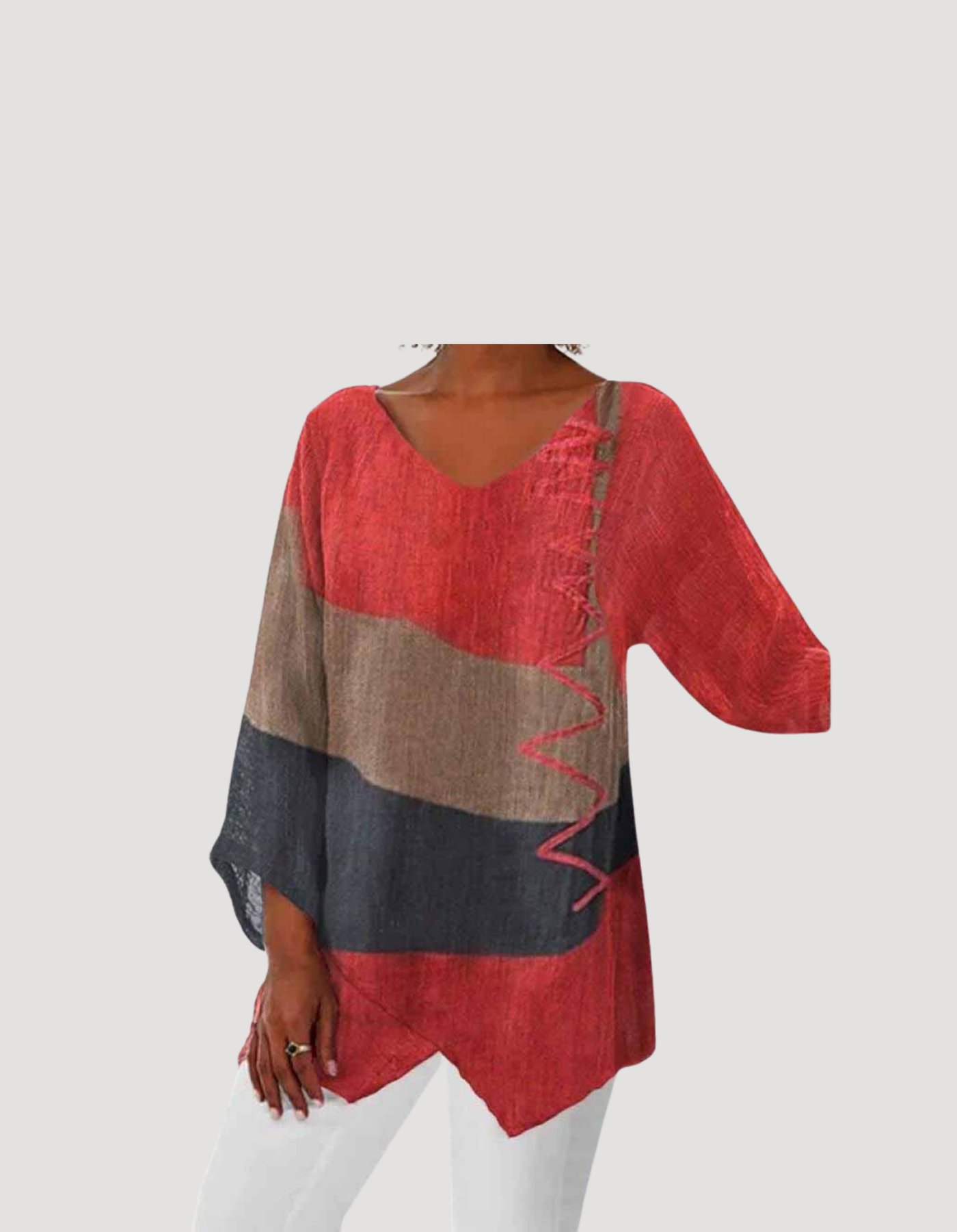 Elle | Abstract blouse