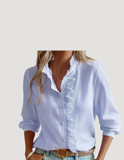 Elle | Blouse with ruffles