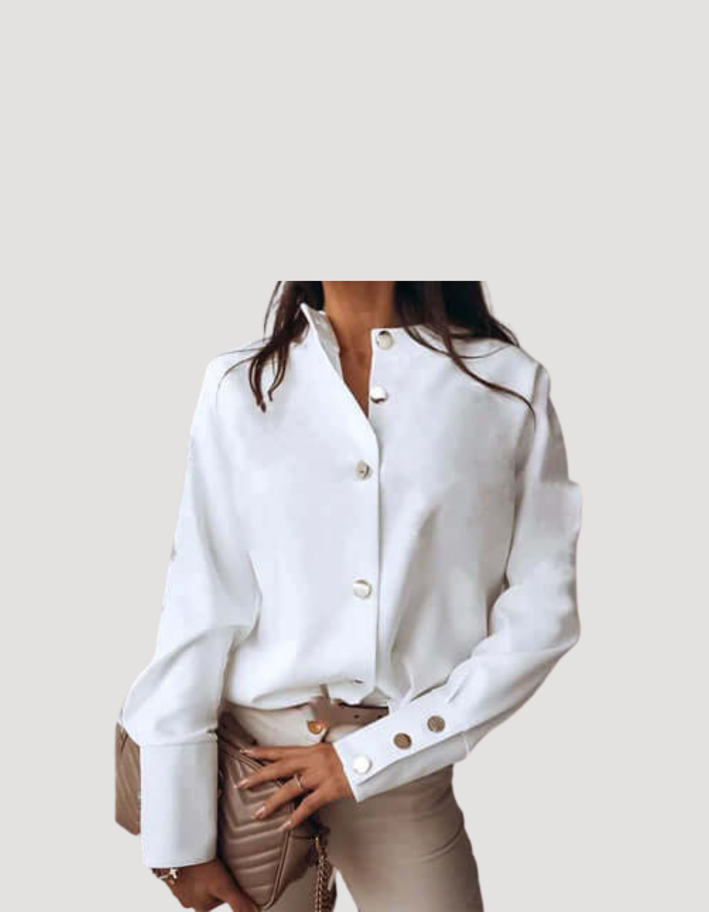 Elle | Stylish buttoned shirt