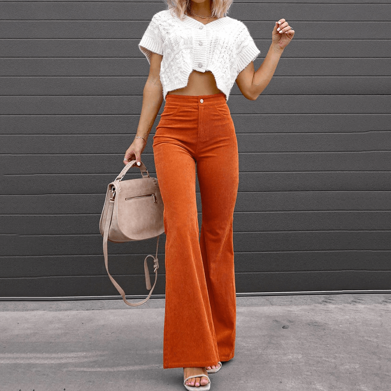 Elle | Corduroy trousers
