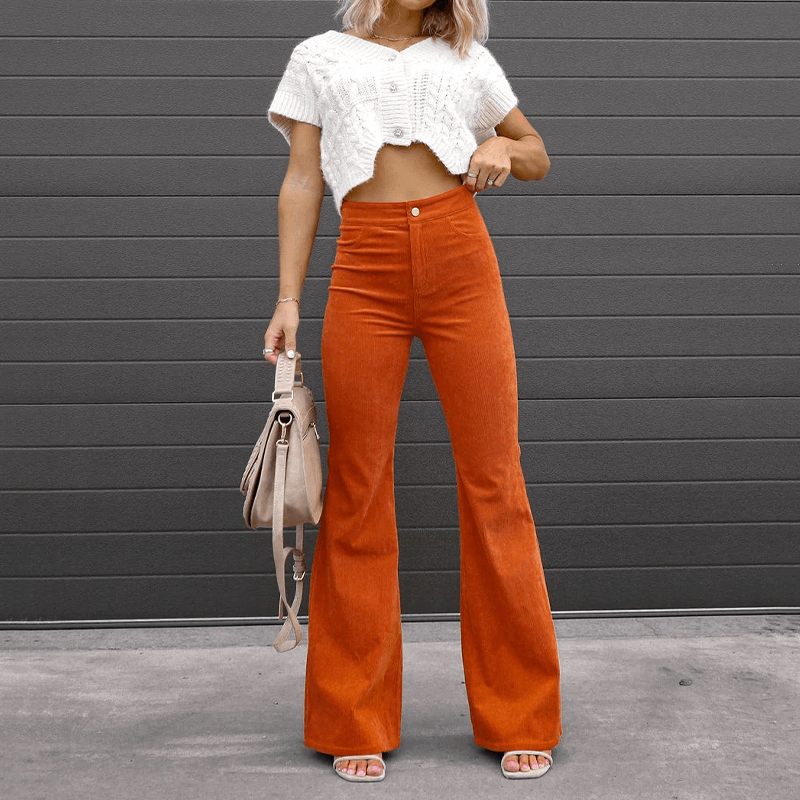 Elle | Corduroy trousers
