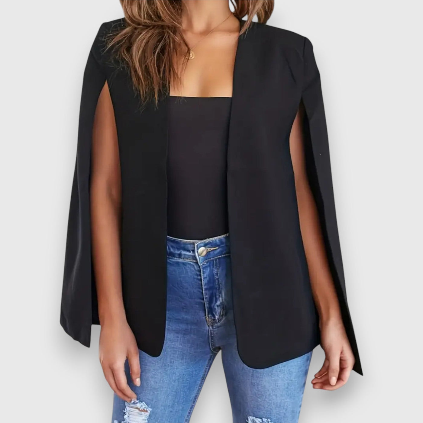 Elle | Open sleeve blazer