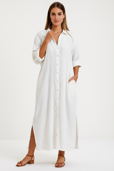 Elle | Stylish everyday shirt dress
