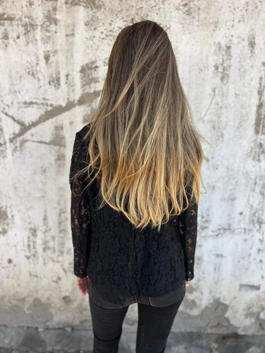 Elle | Stylish blazer with floral print