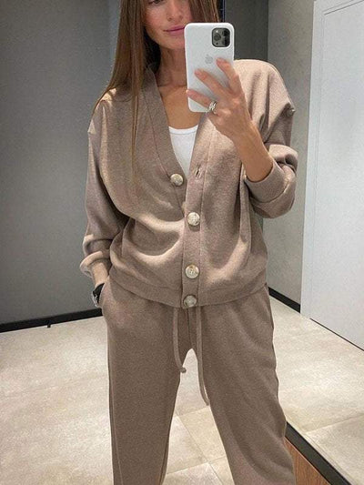 Elle | Knitted 2-piece comfort set