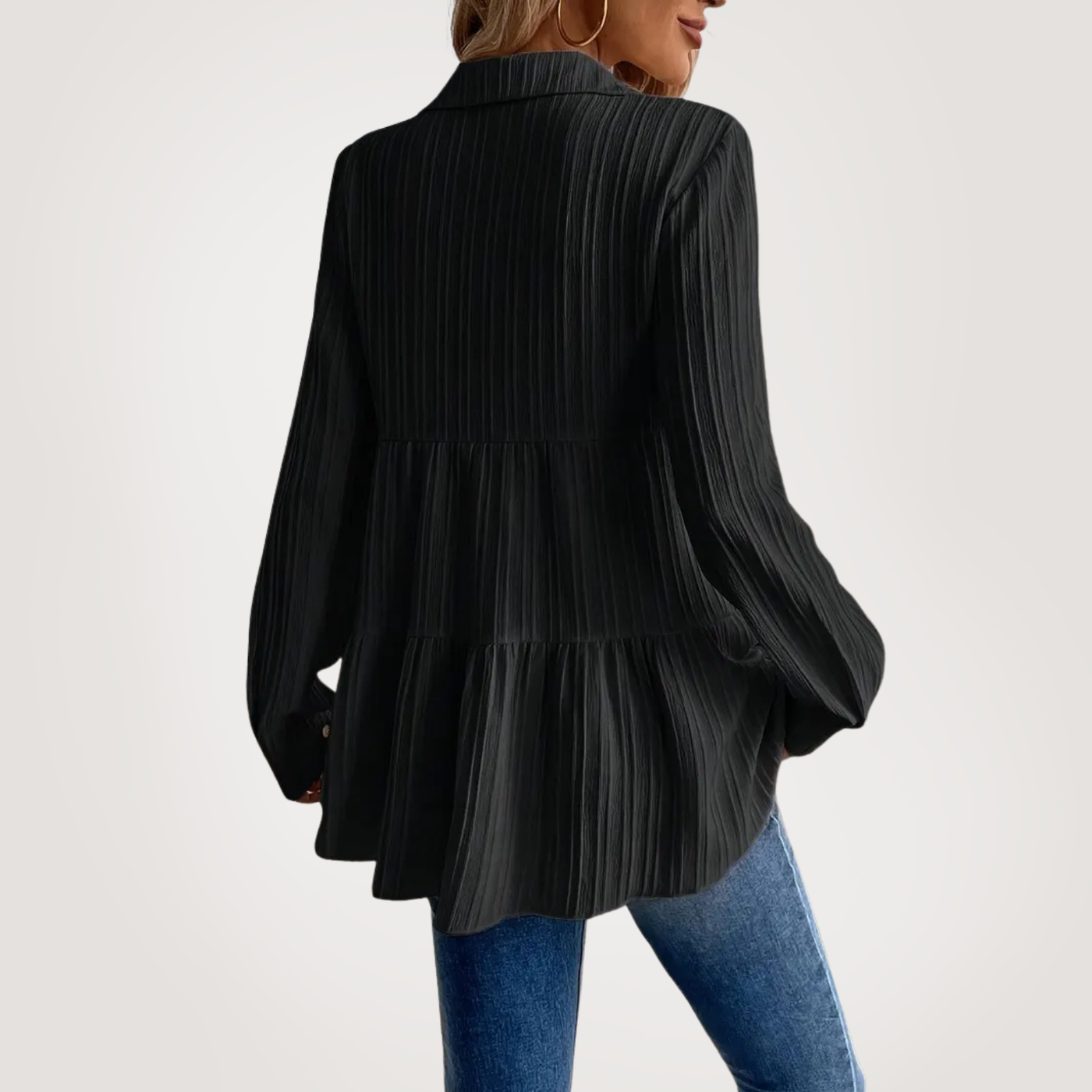 Elle | Elegant ruffled shirt