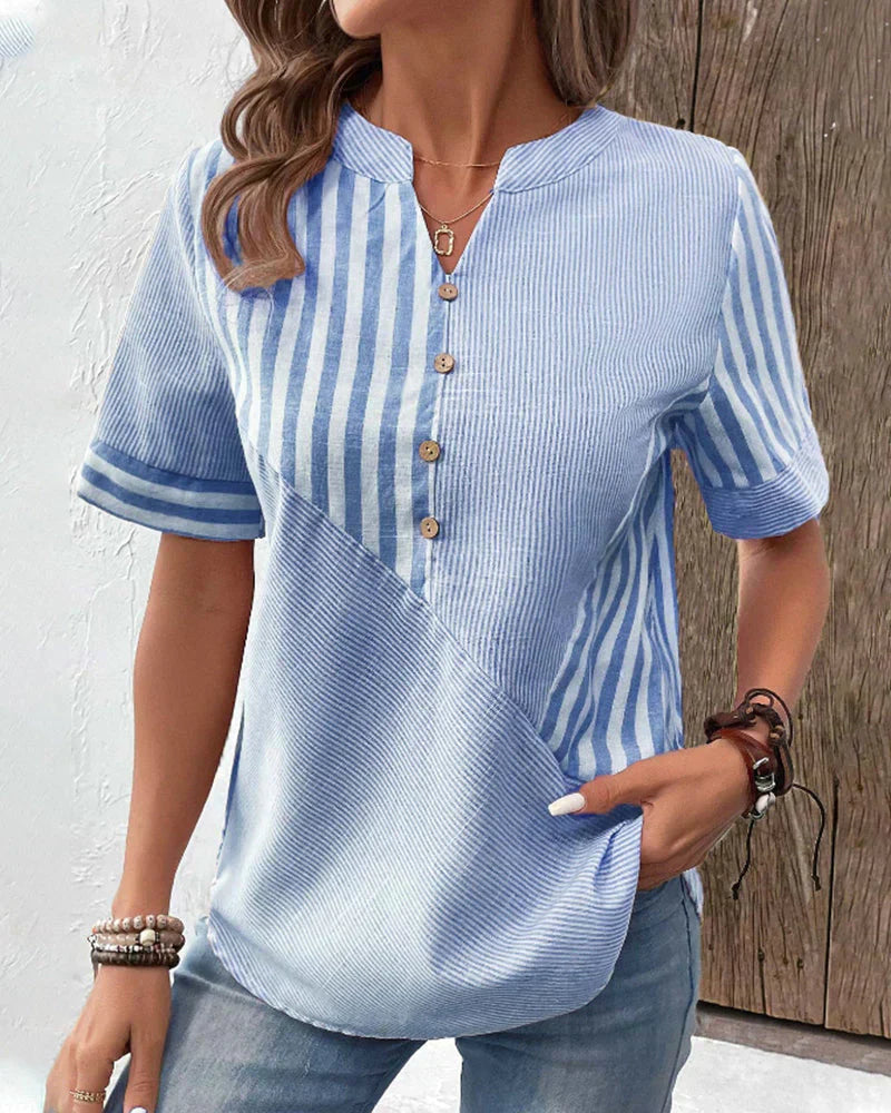 Elle | Elegant striped blouse