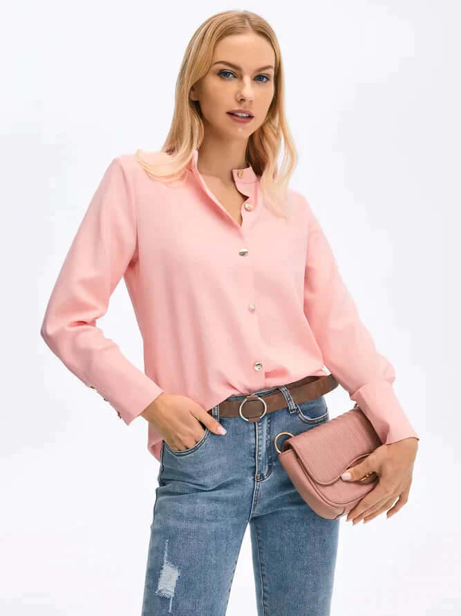 Elle | Stylish buttoned shirt
